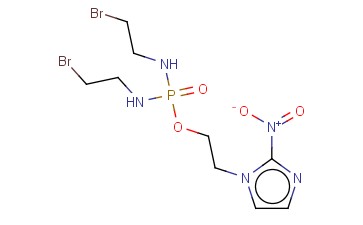 N,N'-双(2-溴乙基)二<span class='lighter'>氨基</span>膦<span class='lighter'>酸</span> (1-甲基-2-硝基-1H-咪唑-5-基)甲酯