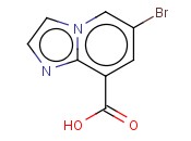 <span class='lighter'>6-BROMOH-IMIDAZO</span>[<span class='lighter'>1,2-A</span>]<span class='lighter'>PYRIDINE-8-CARBOXYLIC</span> ACID