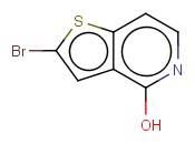 2-<span class='lighter'>溴</span>-<span class='lighter'>噻吩</span>[3,2-C]吡啶-4(5H)-酮