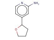 2-AMINO-4-(<span class='lighter'>TETRAHYDROFURAN</span>-2-YL)PYRIDINE