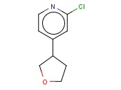 2-CHLORO-4-(<span class='lighter'>TETRAHYDROFURAN</span>-3-YL)PYRIDINE