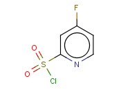 4-FLUOROPYRIDINE-2-SULFONYL <span class='lighter'>CHLORIDE</span>