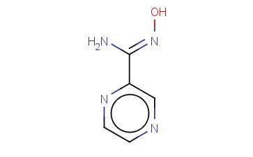 N'-<span class='lighter'>HYDROXY-2-PYRAZINECARBOXIMIDAMIDE</span>
