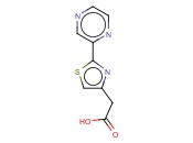4-噻唑乙酸,2-(2-<span class='lighter'>吡</span><span class='lighter'>嗪</span>基)-