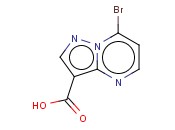 7-BROMOPYRAZOLO[1,5-A]<span class='lighter'>PYRIMIDINE</span>-3-CARBOXYLIC ACID