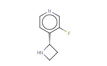 4-((2S)AZETIDIN-2-YL)-<span class='lighter'>3-FLUOROPYRIDINE</span>