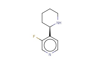 4-((2R)(2-PIPERIDYL))-<span class='lighter'>3-FLUOROPYRIDINE</span>