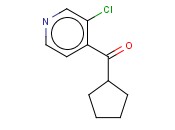 3-CHLORO-4-PYRIDYLCYCLOPENTYL KETONE