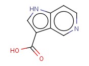 <span class='lighter'>1H-PYRROLO</span>[<span class='lighter'>3,2-C</span>]<span class='lighter'>PYRIDINE-3-CARBOXYLIC</span> ACID