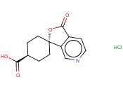 反式-1'-氧代-螺[环己基-1,3'(1'H)-呋喃并[3,4-c]<span class='lighter'>吡啶</span>]-4-羧<span class='lighter'>酸盐酸盐</span>