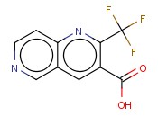 2-(三<span class='lighter'>氟</span>甲基)-1,6-<span class='lighter'>萘</span>啶-3-羧酸