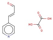 β-(4-吡啶基)丙稀<span class='lighter'>醛</span>乙<span class='lighter'>二</span>酸盐