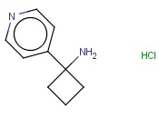 1-(PYRIDIN-4-YL)CYCLOBUTANAMINE HYDROCHLORIDE