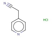 <span class='lighter'>吡啶</span>-4-乙腈<span class='lighter'>盐酸盐</span>