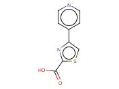 <span class='lighter'>4-PYRIDIN-4-YL-1,3-THIAZOLE-2-CARBOXYLIC</span> ACID