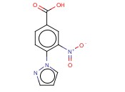 3-<span class='lighter'>硝基</span>-4-(1-<span class='lighter'>吡唑</span>基)苯甲酸