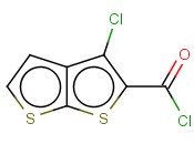 3-氯<span class='lighter'>噻吩</span><span class='lighter'>基</span>并[2,3-B!<span class='lighter'>噻吩</span>-2-羰酰氯
