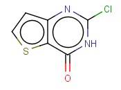 2-CHLOROTHIENO[<span class='lighter'>3,2-D</span>]<span class='lighter'>PYRIMIDIN</span>-4(3H)-ONE