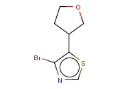 4-BROMO-5-(<span class='lighter'>TETRAHYDROFURAN</span>-3-YL)THIAZOLE