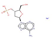 2ˊ-脱氧腺苷 3ˊ-<span class='lighter'>一</span>磷酸<span class='lighter'>一</span>钠盐