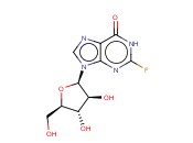 9-[(2R,3R,5R)-3,4-二羟基-5-(羟甲基)四氢呋喃-2-基]-2-<span class='lighter'>氟</span>-1H-<span class='lighter'>嘌呤</span>-6-酮