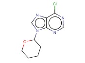 6-<span class='lighter'>氯</span>-9-(四氢-2-吡喃基)<span class='lighter'>嘌呤</span>