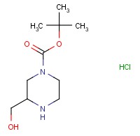 1-<span class='lighter'>Boc</span>-3-hydroxymethyl-piperazine