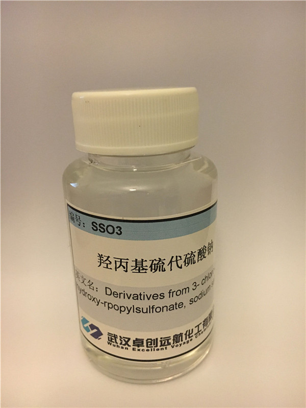<span class='lighter'>Derivatives</span> from 3- chloro-2-hydroxy-rpopylsulfonate, sodium salt